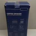 SHARDOR Professional 64mm Burr Coffee Grinder with 100 Grind Settings and All-Metal Chamber, Coffee Bean Grinder with Adjustable Electronic Timer and LED Display, Anti-Static,Black