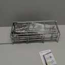 Shower Caddy Hanging Bathroom Organizer: Rustproof Shelf for Inside Shower - No Drilling Racks Over Showerhead - Bath Shelves for Shampoo Soap (Black)