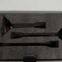 YOUTUOY Vintage Taper Candle Holders Set | Handmade 3-Piece Candlestick Decor for Table Centerpiece, Farmhouse Kitchen & Party Lighting (Reddish Bronze)