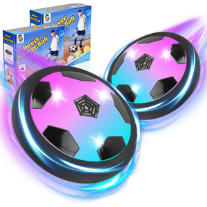 2pack Hover Soccer Ball Toys for 3-12 Year Old Boys Girls, Indoor and Outdoor Creative Toys for Toddlers with Foam Bumper, Christmas Birthday Gifts for 3 4 5 6 7 8+ Year Old Children's