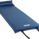 Coleman Self-Inflating Sleeping Pad with Pillow, Lightweight Inflatable Camp Pad with Extra Support & Quick Deflation, No Air Pump Needed
