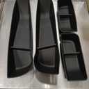 Jaronx Compatible with 2021-2026 Tesla Model S Door Side Organizer, 4PCS Front Rear Doors Pockets Inserts Storage Tray for Tesla Model S Accessories 2021 2022 2023 2024 2025 2026