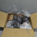 Dimmable Floor Lamp, 3 x 800LM LED Edison Bulbs Included, Farmhouse Industrial Floor Lamp Standing Tree Lamp with Elegant Teardrop Cage Tall Lamps for Living Room Bedroom Office Dining Room-Black (Matte Black-70 inches)