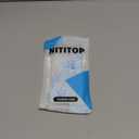 NITITOP Compatible with iPhone 15 Pro Max Case Clear with Chain Wrist Strap Cute Butterfly Lily Flower Floral Pattern for Women Girls Slim Shockproof Full Camera Protective Cover - Blue