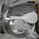 Elite Gourmet ERC-2010 Electric Rice Cooker with Stainless Steel Inner Pot Makes Soups, Stews, Grains, Cereals, Keep Warm Feature, 10 Cups Cooked, White