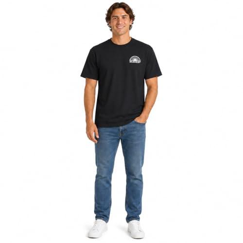 REEF Men's Shorelines Short Sleeve T-Shirt Black XL