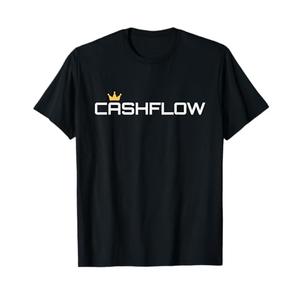 Cash flow King Queen T-Shirt, Large