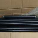 Industrial Pipe Black Clothing Racks Wall Mounted, Rustic Industrial Pipe Clothes Rack Design - Stylish & Heavy Duty Corner Garment Racks, Perfect for Home or Retail Display (6Rod-111.8"W)