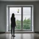 Rvplyy Cat Stained Glass Window Hanging, Pet Memorial Gifts for Loss of Cat, Pet Loss Gifts, Cat Remembrance Gifts for Pet Owners