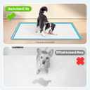 Pee Pad Holder for Dogs 57''x40'' Silicone Puppy Pee Pad Tray, Light Grey | Extra Large Dog Potty Tray Leak-Proof, High Edge, No Spill Training Pads for Floor Protection, No Pee Pads
