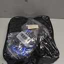 4x6 Truck Cargo Net Expands to 8' x 12' with 4"x4" Mesh Grid Super Duty Bungee Heavy Duty Bed Netting for Truck Bed Stretches with 12 Adjustable Metal Carabiners by Cenipar