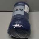 OLANLY Bathroom Rugs 36x24, Extra Soft Absorbent Chenille Bath Rugs, Rubber Backing Quick Dry, Machine Washable Bath Mats for Bathroom Floor, Tub and Shower, Home Decor Accessories, Navy