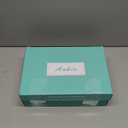 Ankis Closed Toe Heels for Women -Black Nude Gold Silver Pointed Toe Heels Low Block Chunky Women Pumps with Ankle Strap -2.25 Inch (9)