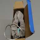 SKYROKU Foldable Kids Toilet Seat  Portable & Anti-Slip Travel Potty Training Seat for Toddlers,Safety material Baby Toilet Seat, Easy Clean & Compact for Home, Daycare, Grandparents House (Ages 2-6) (Blue)