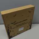 [8 Modes & Timer] 6Ft 45 LED Halloween Willow Vine Twig Garland with Orange Lights - Battery Operated, Waterproof Halloween Decor for Indoor Wall, Fireplace Mantle, Home Party (Pumpkin, 6FT)