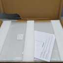 Clear Acrylic Freestanding Dog Gates for The House  Folding 3-Panel Pet Gates for Doorways, Indoor Stairs, and Hallways, Transparent Barrier for Dogs, Puppies, and Cats