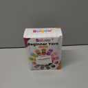 3 Pack Beginners Crochet Yarn, Christmas Green Cotton Yarn for Crocheting Knitting Beginners, Easy-to-See Stitches, Chunky Thick Bulky Cotton Soft Yarn for Crocheting (3x50g)