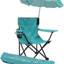 Beach Baby All-Season Umbrella Chair with Matching Shoulder Bag Aqua