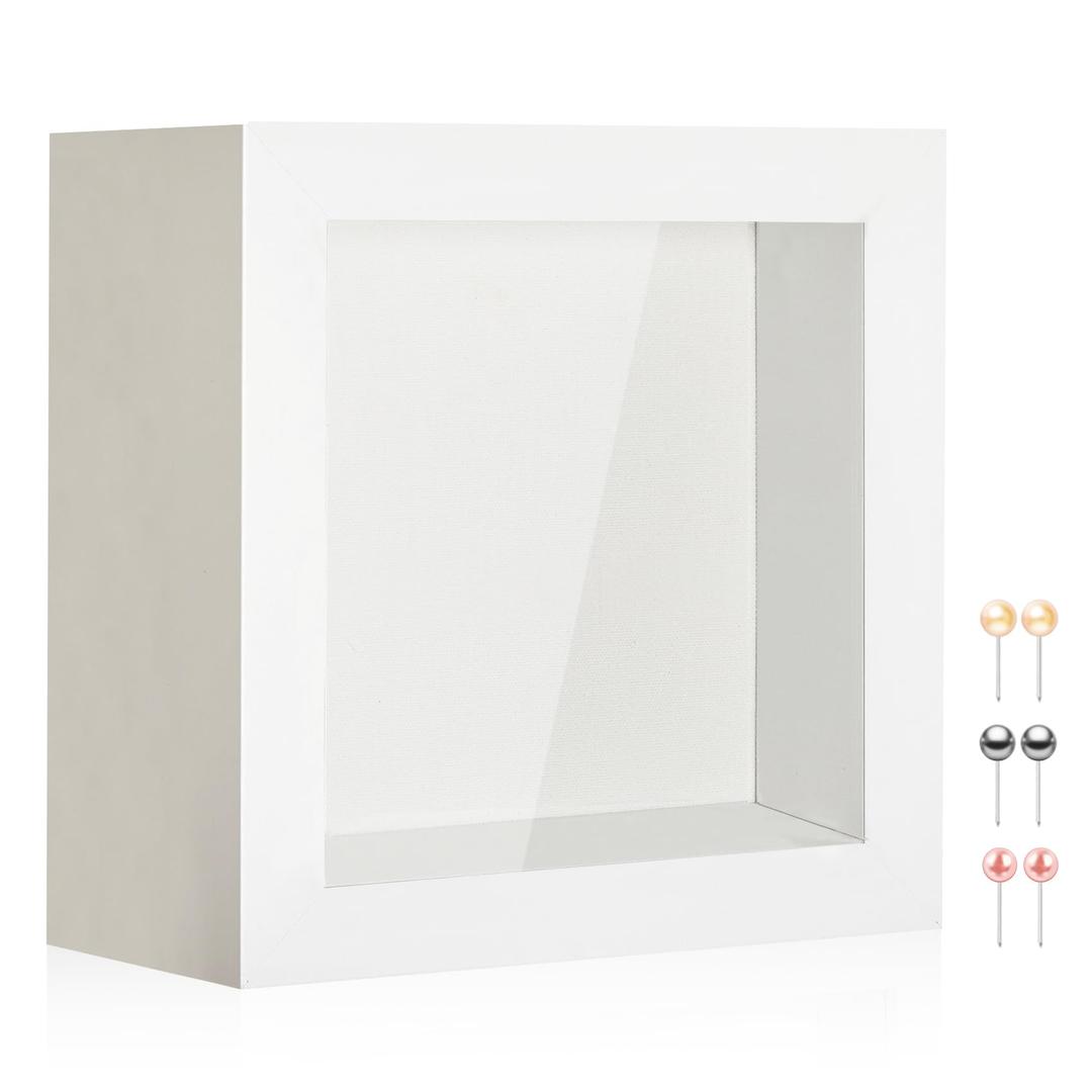 MUXIUNT 18x24 Large Shadow Box Frame with Thickened Acrylic Panel & Pins