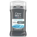 Dove Men+Care Deodorant Stick for Men Clean Comfort Aluminum Free 72-Hour Odor Protection Mens Deodorant with 1/4 Moisturizing Cream 30 oz