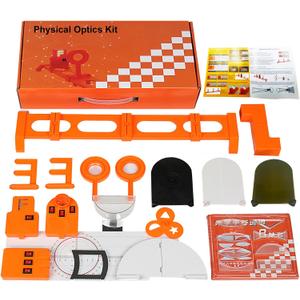 Physics Optics Experiment Set Refraction and Reflection of Light,Convex Lens and Small Hole Imaging Experiment, Three Primary Colors of Light School Optics Learning Educational Science Kits