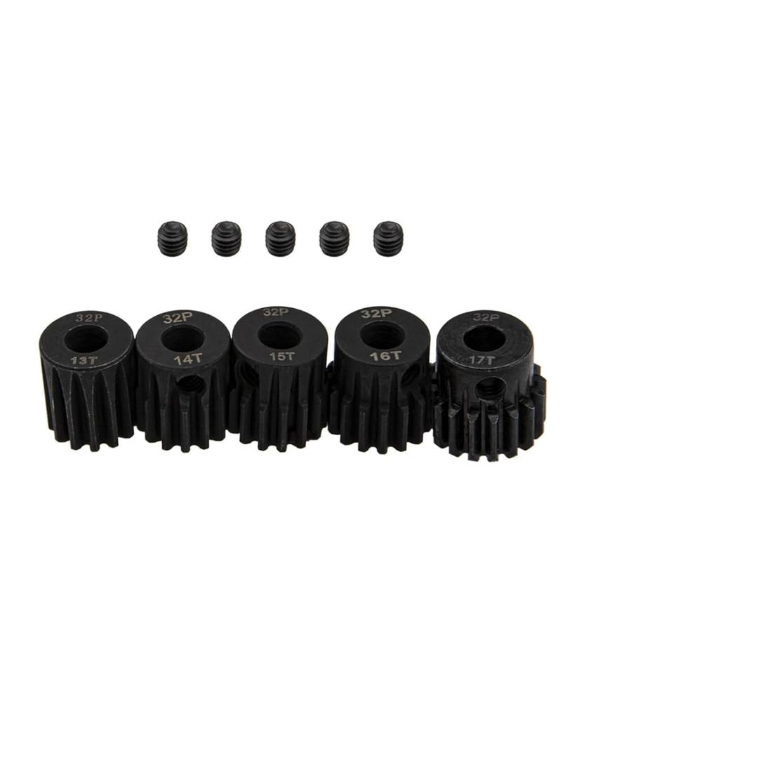 32P 5mm Pinion Gear Set 13T 14T 15T 16T 17T with Hex Key for Arrma 4s 3s Bigrock Grantie Senton Typhon Vorteks Kraton Mojave Outcast Fury Upgrades Parts 32P 5mm Pinion Gear Set 13T 14T 15T 16T 17T with Hex Key for Arrma 4s 3s Bigrock Grantie Senton Typhon Vorteks Kraton Mojave Outcast Fury Upgrades Parts