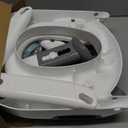 Potty Training Seat SKYROKU Potty Training Toilet with Step Stool Ladder, for Kids Boys Girls Toddlers - Comfortable Safe Potty Seat with Anti-Slip Pads Ladder 8838-Grey