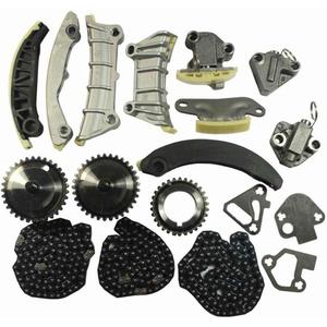 3.6L Timing Chain Kit Guide Tensioner Sprocket Cadillac CTS SRX STS GMC Acadia Chevy Equinox Malibu Traverse Buick Enclave Timing Chain Set 2.8L 3.0L 3.6L DOHC 24V Replace# 9-0753S replacement parts