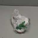 Josmo Baby Girls Maryjane Flats Slipon T Strap Closure - Newborn Infant Formal Dress Shoes Mary Jane - White (Size 4.5 Toddler)