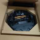 DREAME D20 Pro Plus Robot Vacuum, 13,000Pa Suction, DuoBrush for Pet Hair, Corner Cleaning, Self Emptying, LDS Navigation Laser Avoidance, Vacuum Mop, Hard Floors&Carpets (Black)