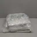 Furologee End Table with Charging Station, Nightstand with Fabric Drawers, Side Tables with USB Ports & Outlets, Night Stand with Storage Shelf & Hooks, for Living Room/Bedroom, White (1 pc)