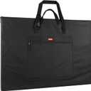 Nicpro Light Weight Art Portfolio Bag, 24 x 36 Inches Waterproof Art Portfolio Case with Shoulder & Handle Carry, for Artwork, Poster, Sketch Drawing, Canvas, Photography, Solar Panel Storage