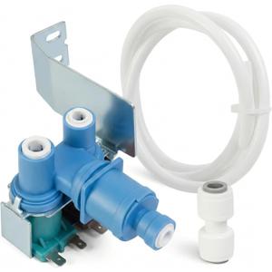 [Upgraded 2026] W10408179 2304757 2205762 Refrigerator Water Inlet Valve by Canamax - Compatible with Whirlpool Kenmore Maytag KitchenAid - Replaces W10179146 W10155357 4389177 W10408179VP 2188746