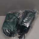 Mini Gift Bags 30 Pack, 5.1''2.4''7.5'' Small Black Gift Bag Bulk with Cotton Handle, Small Size Matte Black Bags for Gifts Kraft Paper Bag