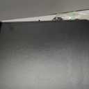 Vaunn Medical Pneumatic Adjustable Overbed Bedside Table with Wheels (Hospital and Home Use) (Black)