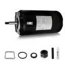 UST1152 Pool Pump Motor Compatible with Seal Kit 56J Frame C Face Pool Pump Motor 1.5 HP UP-Rated Compatible with Hayward Super Max-Flow Northstar Pinnacle Magnum Pumps