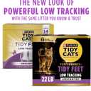 Purina Tidy Cats Performance Plus Feet Unscented Low Tracking, Clumping, Odor Control Kitty Litter - 22 lb. Box