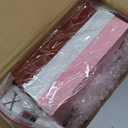 Thyle 7 Pcs Valentine's Day Decorations Wooden Valentine Table Centerpiece Reversible Double Sided Valentines Love Heart Wood Blocks Signs for Tabletop Home Shelf Party Tiered Tray Decor