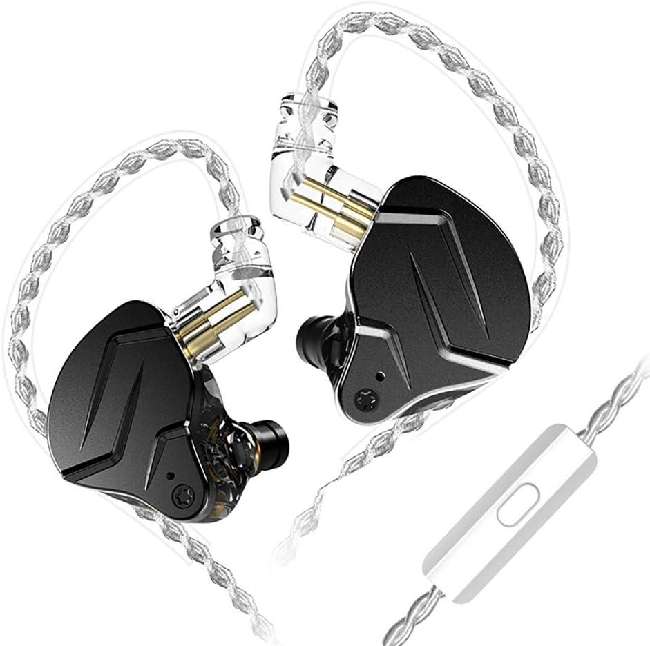 Erjigo KZ ZSN PRO X Hybrid Banlance Armature with Dynamic in-Ear Earphone ERJIGO ZSNPROX 1BA+1DD HiFi Headset ZSNPRO X Erabuds (with Mic, Black) Erjigo KZ ZSN PRO X Hybrid Banlance Armature with Dynamic in-Ear Earphone ERJIGO ZSNPROX 1BA+1DD HiFi Headset ZSNPRO X Erabuds (with Mic, Black)
