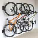 monTEK Swivel Bike Wall Mount, Bike Hangers for Garage, 4 Pack
Heavy-duty vertical wall bike storage rack swivels 150° to save space; holds 66 lb each and fits tires up to 3.54 in wide