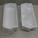 2187172 Door Shelf Bin for Whirlpool Kenmore Amana Frigidaire Fridges Roper Estate Replace WP2187172, AP6006028, 2187194K, PS11739091 AP3853103, AP3853103, PS328468, PS986890, 30462992 Pack