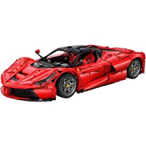 CaDA Master C61505W LaFer Supercar Building Set, 1:8 Scale Sports Car Building Blocks Kit for Adults, Collectible Motorsport MOC Car Toy Gift for Men Teens - 4739 Pcs, Large