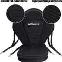 WOOWAVE Kayak Seat Padded Deluxe Paddleboard Seats Adjustable Boat Seat Cushioned Fishing Seat High Back Comfortable Backrest Support for Universal Sit