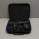 FitRx Massage Device Handheld Deep Tissue Percussion Massager with 6 Speeds and 4 Swappable Heads For Premium Neck Back & Muscle Relief