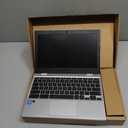 ASUS Chromebook CX1, 11.6" HD NanoEdge Display, Intel Celeron N3350 Processor, 32GB eMMC, 4GB RAM, Chrome OS, Transparent Silver, CX1100CNA-AS42
