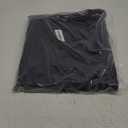 Bedsure 100% Washed Cotton Duvet Cover Queen Size - Black Minimalist Cotton Duvet Cover Linen Like for All Seasons - GentleSoft Plain Simple Bedding (Black, Queen, 90"x90")