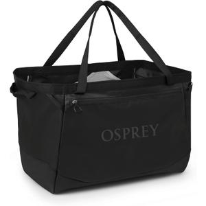 Osprey Transporter 60L Heavy Duty Gear Tote, Raven Black