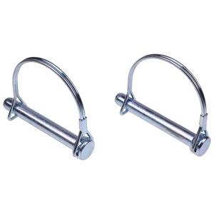 Chamixx 2PCS 3/8'' Plow Push Tube Pins 105188 Compatible with ATV Pro-Series Blades and Moose ATV Push Tubes Replace for KFI Products