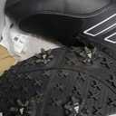 Adidas Tech Response 3.0 Golf Shoes (10.5 Wide, Core Black/Footwear White)