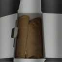 Mayfair Linen 100% Egyptian Cotton King Fitted Sheet Only - 600 Thread Count Fitted Sheet King Size, Luxuriously Soft, Cooling 16" Deep Pocket Bottom Sheets, Sateen Weave, Hotel Quality - khaki